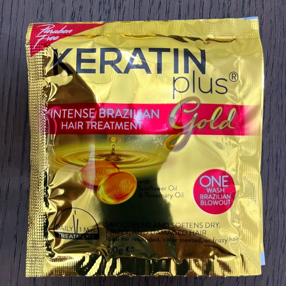 Keratin Plus - (NEW) Gold Intense Brazilian Hair Treatment
